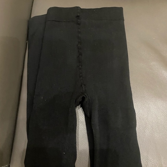 ILUX fleece lined footless warm tights leggings - Picture 3 of 9